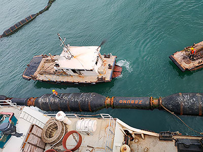 Mangueira de dragagem para sucção 